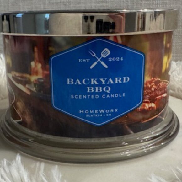 Backyard BBQ | HomeWorx by Slatkin Notes of Wood Smoked Bacon NEW - Picture 1 of 2